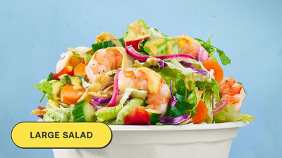 Shrimp Spring Roll Salad