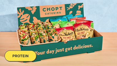 Protein-Powered Wrap Box with Chips