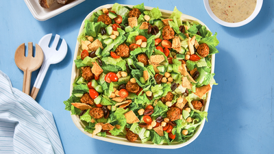 Vegan Mediterranean Falafel Salad